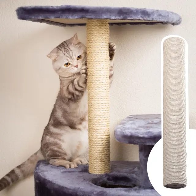 Posts de Sisal para Gatos: Coçadores, Afiadores de Garras e Suprimentos Essenciais com Instalação Fácil