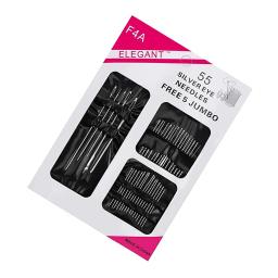 Grande Eye Costura Agulhas Set, Bordado Thread Needle, Acessórios de costura, Adequado para tricô, Quilting - Image 1