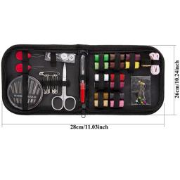 Mini Kit De Costura com Caixa De Armazenamento Para Iniciantes, Fio Premium, Carretéis, Suprimentos De Costura, Dropship, 70Pcs - Image 4
