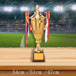 Grande prêmio troféu recompensas com base para celebração, futebol, futebol, liga, jogo, competição, favores do partido - Image 1