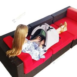Pára-sol dobrável impermeável para laptop, Tenda do pára-sol, Multifuncional Privacy Protection Cover, Ao ar livre - Image 5