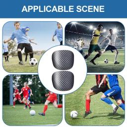 Shock-Absorbing Soccer Shin Guards, Equipamento de Proteção, Leve, Protetor, Esportes, Hóquei, Acessórios - Image 5