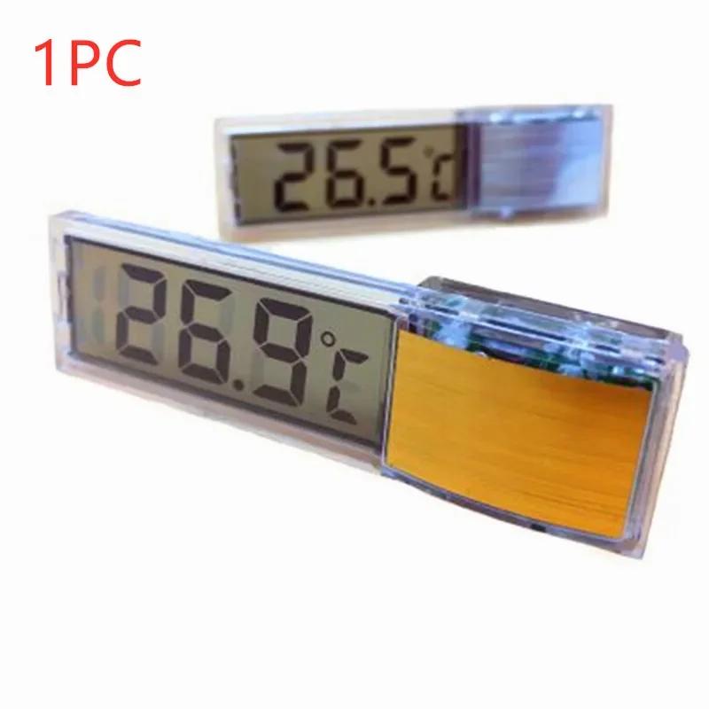 Medidor eletrônico do temp do tanque de peixes da medida da temperatura dos peixes do termômetro 3d multi-funcional digital do lcd do aquário - Image 1