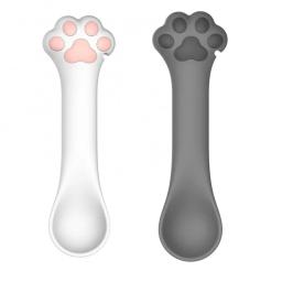 Animal de estimação multifuncional pode alimentar colheres, grau alimentício, não tóxico, desempenho hermético, acessórios para gatos, 40g - Image 2