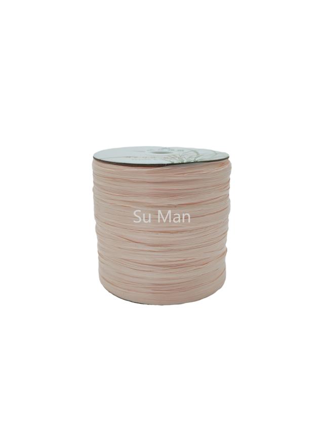 Fio Fosco de Raffia para Tricô e Crochê - Ideal para Chapéus, Bolsas e Projetos DIY - 330g, 600m/Rolo