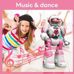 Inteligente rc robô brinquedo gesto de voz programação controle remoto música dança crianças robô elétrico brinquedos para meninos crianças presentes - Image 5