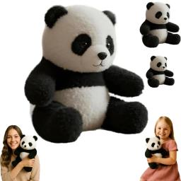 Panda hugmotion você motor emocional plushtoy que abraça você de volta panda plushtoy para suporte emocional panda brinquedo de pelúcia - Image 5