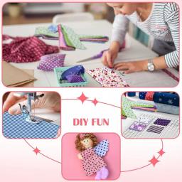 DIY têxteis algodão artesanato tecido, costura artesanal emenda pano kit, padrões, artcraft, fazer roupas, pacote de material, 40pcs - Image 6