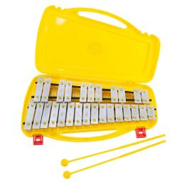 Profissional glockenspiel e dois maletes com 27 nota xilofone para pré-escolar bebê crianças iniciantes instrumento musical - Image 3