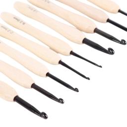 Conjunto de agulhas de crochê macio com alça macia, ganchos de crochê, 2-6mm, ferramenta de costura, 9pcs - Image 6