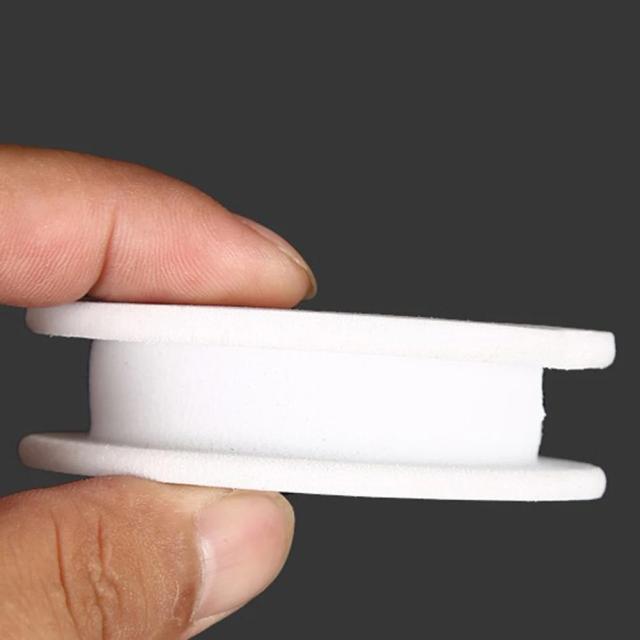 Bobina Principal de Espuma para Pesca - Conjunto de 100 Peças, Carretel Grande de 7cm com Linha Líder Dobradoura para Carpa