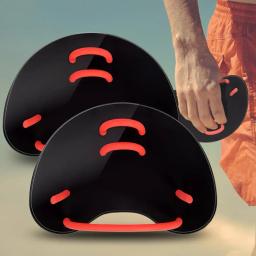 Nadadeiras de mão profissionais para adultos e crianças, pás de natação portáteis, ergonômicas e práticas 3D, nadadeiras de palmeira, tamanho 1 - Image 3