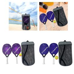 2 raquetes de tênis de praia antiderrapante resistente ao suor aperto grande superfície da raquete portátil leve raquete de tênis de praia para quintal - Image 3