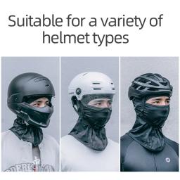 ROCKBROS Primavera Verão Ciclismo Máscara UV Máscara de Proteção Solar Bicicleta Balaclava Chapéu Bicicleta Cachecol Respirável Esporte Máscaras de Motocicleta - Image 6