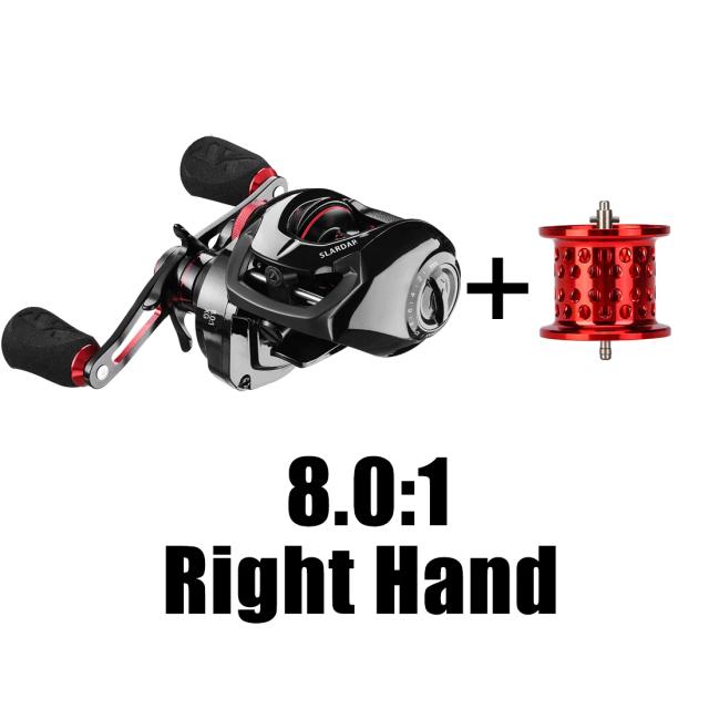 SeaKnight SLARDAR Série Carretel de Pesca Baitcasting 7.0:1 8.0:1