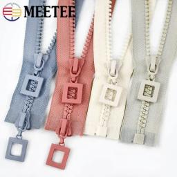 Zíperes de resina para jaqueta e roupas, Acessórios de costura, Acessórios de costura, Único, Duplo Slider, Kit de reparo Zip, 8 #, 60-120cm, 1Pc - Image 4