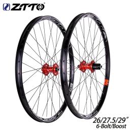 Ztto mtb bicicleta rodado 26 27.5 29 32 furos freio a disco mtb bicicleta am enduro dh rodado 110 148 boost hub 100 142 através do eixo 135qr - Image 1