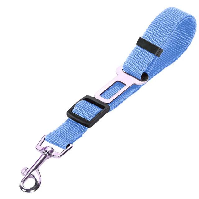 Cinto de Segurança e Arnês Ajustável para Cães - Nylon Durável e Refletivo com Tecido Bungee para Viagens de Carro