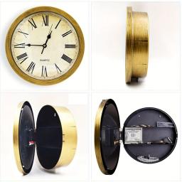 Relógio de Parede com Cofre, Personalizado, Retro, Multifuncional, Criativo, Decoração de Casa, Sala de Estar, Joalheria, 1Pc - Image 6