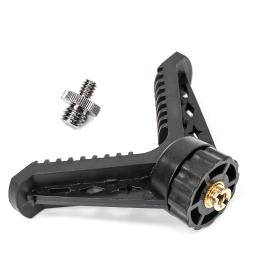 Arma de caça resto shotgun v jugo cabeça titular de arma resistente tripé cabeça superior montagem acessórios acessório para tiro vara - Image 2