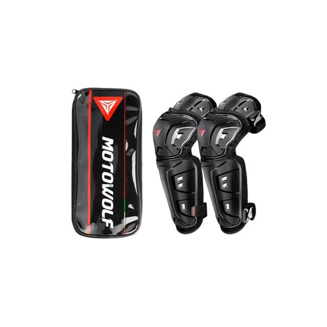 Conjunto de Protetores de Patinação para Motocicleta e Motocross - Joelheiras e Cotoveleiras para Segurança em Esportes ao Ar Livre