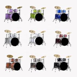 Aiersi Brand Percussão Instrumentos, Bateria Musical Conjunto, Conjunto completo - Image 4
