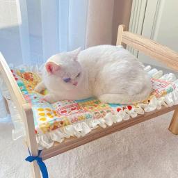 Almofada de cobertor espessada para animais de estimação, tapete de dormir para cães, cama de gato, colchão lavável quente - Image 5