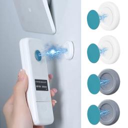2 conjuntos de ganchos magnéticos fortes, suporte de parede para adesivo de geladeira, anti-perda, organizador de casa, gancho magnético, armazenamento de controle remoto - Image 1