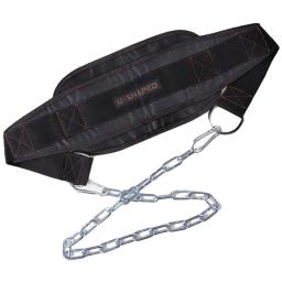 Cinto De Levantamento De Peso De Neoprene Grosso Com Corrente, Cinto De Mergulho, Puxe Para Cima, Chin Up, Kettlebell, Barbell, Fitness, Musculação, Ginásio - Image 5