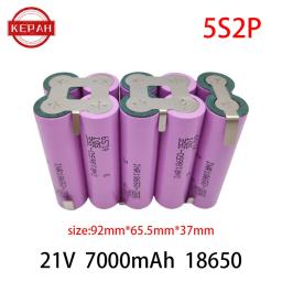 Personalizado 5S2P 5S3P 5S4P 6S2P 8.4V 3.7V 10.8V 16.8V 18V 25.2V 18650 35E bateria 3500mAh para chave de fenda célula de furadeira elétrica - Image 4