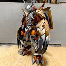 Digimon anime figura modelo digital bebê preto guerra greymon terno móvel kit figuras de ação anime periférico brinquedo colecionável presente - Image 1