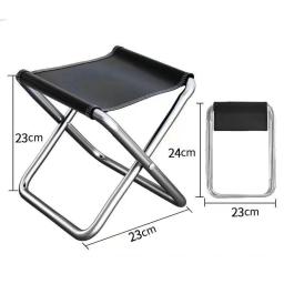 Cadeira dobrável portátil ao ar livre, Combate Assistência Bench, Ultra Light, Foldable Stool, Pesca Stool, Viagem, Camping, metrô, Filas - Image 2