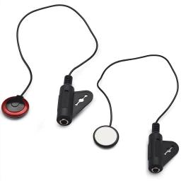 Professional Piezo contato microfone captador, captador de guitarra portátil, fácil de instalar para violino Ukulel guitarra e violoncelo acessórios - Image 5