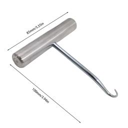 Extrator De Corda De Raquete De Tênis De Aço Inoxidável, Gancho De Amarra Multifuncional, Raquetes De Badminton - Image 6