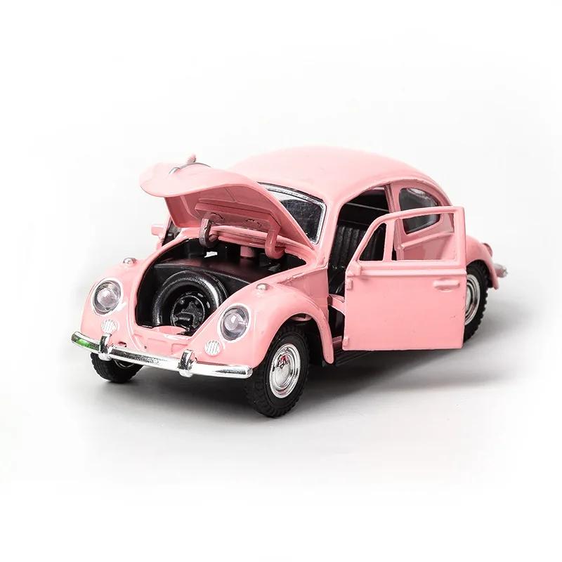 Modelo de carro clássico de liga retrô escala 1:32 diecast, simulação de veículo, decoração para crianças, presentes para meninos - Image 1