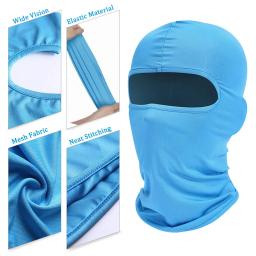 Balaclava tática máscara facial completa caminhadas ciclismo cs acampamento caça boné bicicleta cabeça capa verão das mulheres dos homens máscara de esqui - Image 5