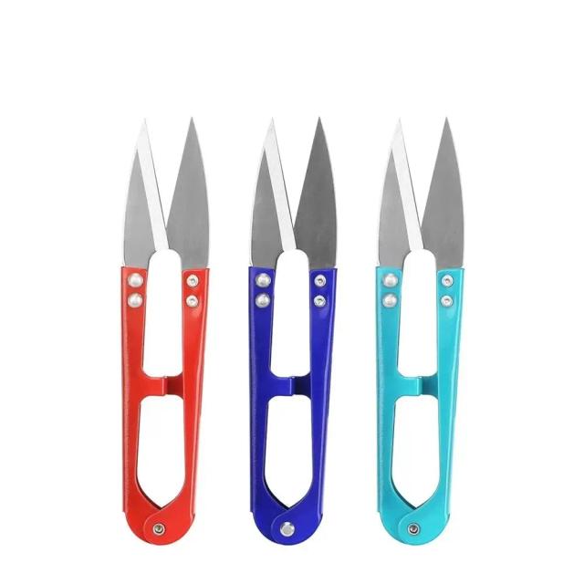Tesoura de Costura em Forma de U - Cortador de Linha Ideal para Artesanato, Bordado e DIY
