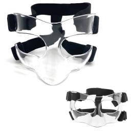 Máscara de escudo facial de basquete para homens e mulheres, máscaras de treinamento esportivo, nariz e rosto para adultos - Image 1