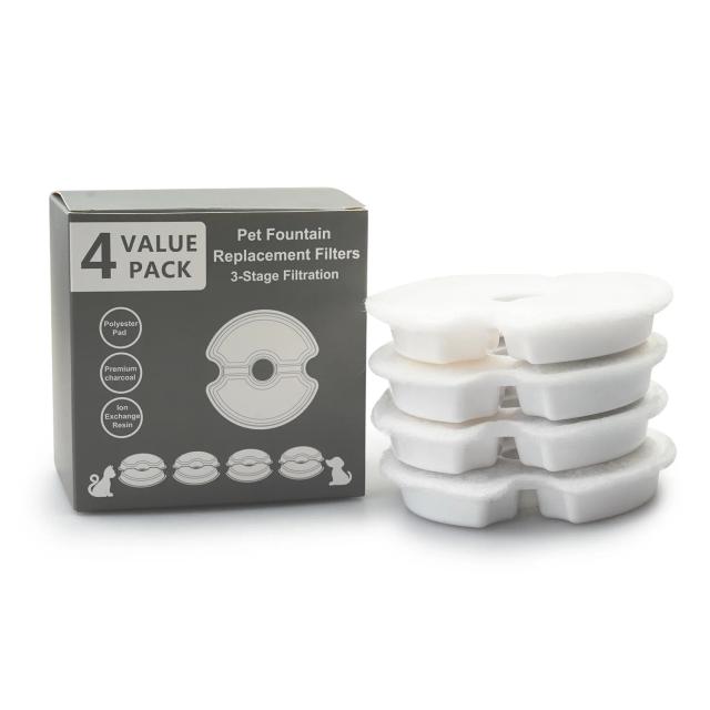 Fonte de água ultra silenciosa com filtro para gatos - dispensador de 2L ideal para animais de estimação
