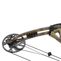 Kit para adultos, polia composta, arco e flecha, 15-70lbs, ajustável, fibra de carbono, caça, esportes ao ar livre, tiro, alta qualidade - Image 6