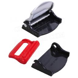 2 pçs cinto de segurança do carro fivela clipe cinto de segurança rolha ajustador clipe para relaxar ombro pescoço cinta do carro clipes acessórios do carro - Image 2