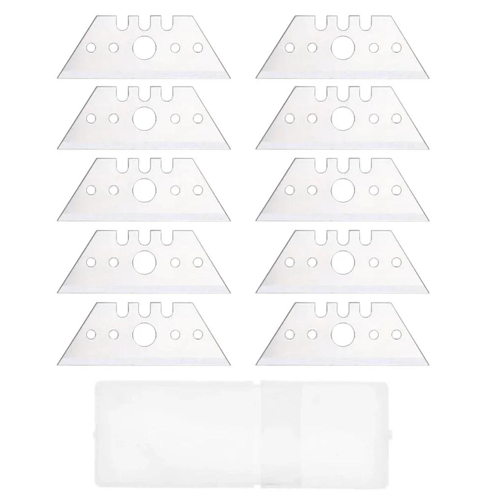 Conjunto de 10 peças de lâmina trapezoidal lâmina de substituição arte artesanato cortador multifuncional - Image 1