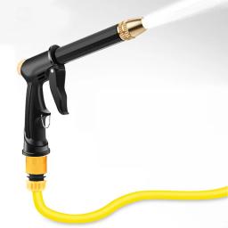 1/3/5 pçs pistola de água de alta pressão lavagem do carro jardim rega mangueira bico sprinkler espuma jarro torneira água conjunta conector rápido - Image 1