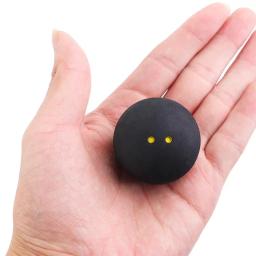 Two-Yellow Dots Squash Ball, Baixa Velocidade, Esportes Bolas De Borracha, Competição De Treino Profissional, Squash Ball, Player Training Tool, 1Pc - Image 3