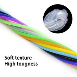 Tubo de silicone de grau alimentício 17 cores id 2mm 3mm 4mm 5mm 6mmtasteless resistente a altas temperaturas tubo de borracha flexível mangueira de água - Image 3