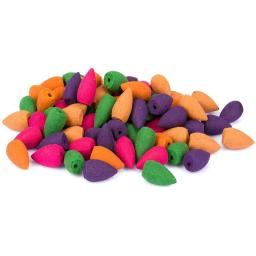 Cones de Incenso de Refluxo, Incenso Natural para Queimador, Floresta, Indiano, Limão, Lavanda, Favores, Embalagem de 140 Pcs - Image 4