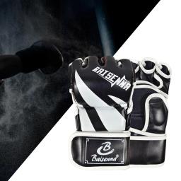 Luvas de mma metade dedo sparring grappling artes marciais esporte luvas de proteção engrenagem karate luta luva pontapé luvas de boxe - Image 4