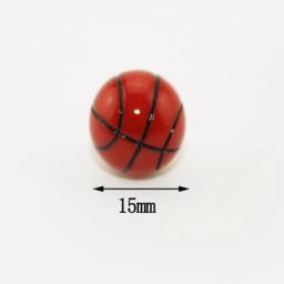 Boneca Miniatura Esportes Bola, Futebol e Basquete Decoração, Acessórios Boneca, 1:6, 1:12, 1Pc - Image 5