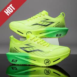Tênis de Corrida Profissional com Placa de Carbono para Maratona, Masculino e Feminino, Respirável, Leve, Confortável, Atlético, Antiderrapante - Image 2