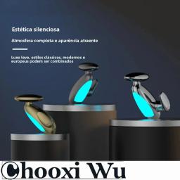CHOOXIWU - Grande torneira de bacia LED 4 maneiras saída de água fria e quente fluxo de água de torneira pesada gera eletricidade - Image 6